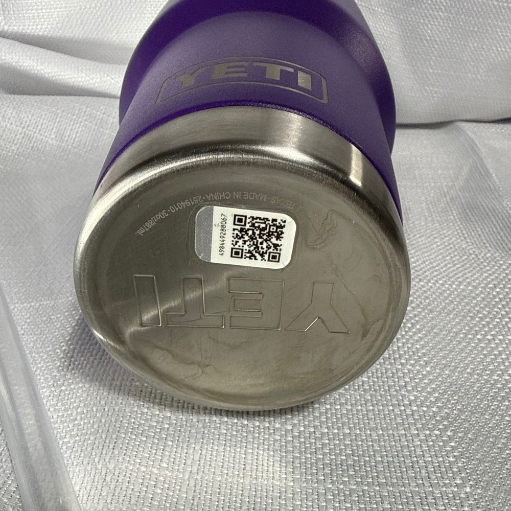 Yeti Rambler 30 oz Tumbler Purple Stainless Steel Vacuum Insulated MagSlider Lid - Picture 4 of 4